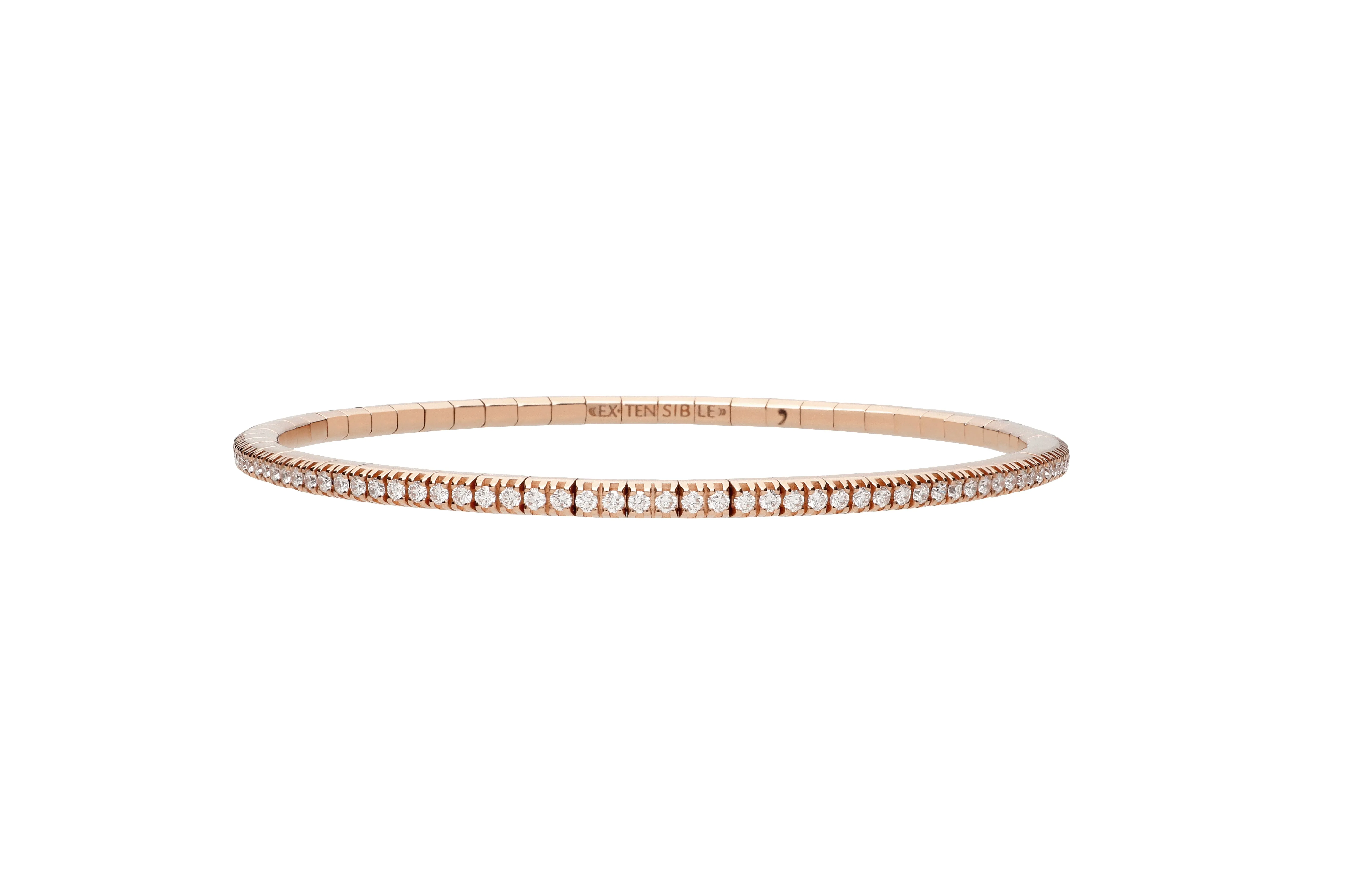 1.20 CT Diamond Stretch Tennis Bracelet