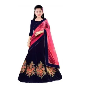 Alluring Silk Lehenga Choli For Girls