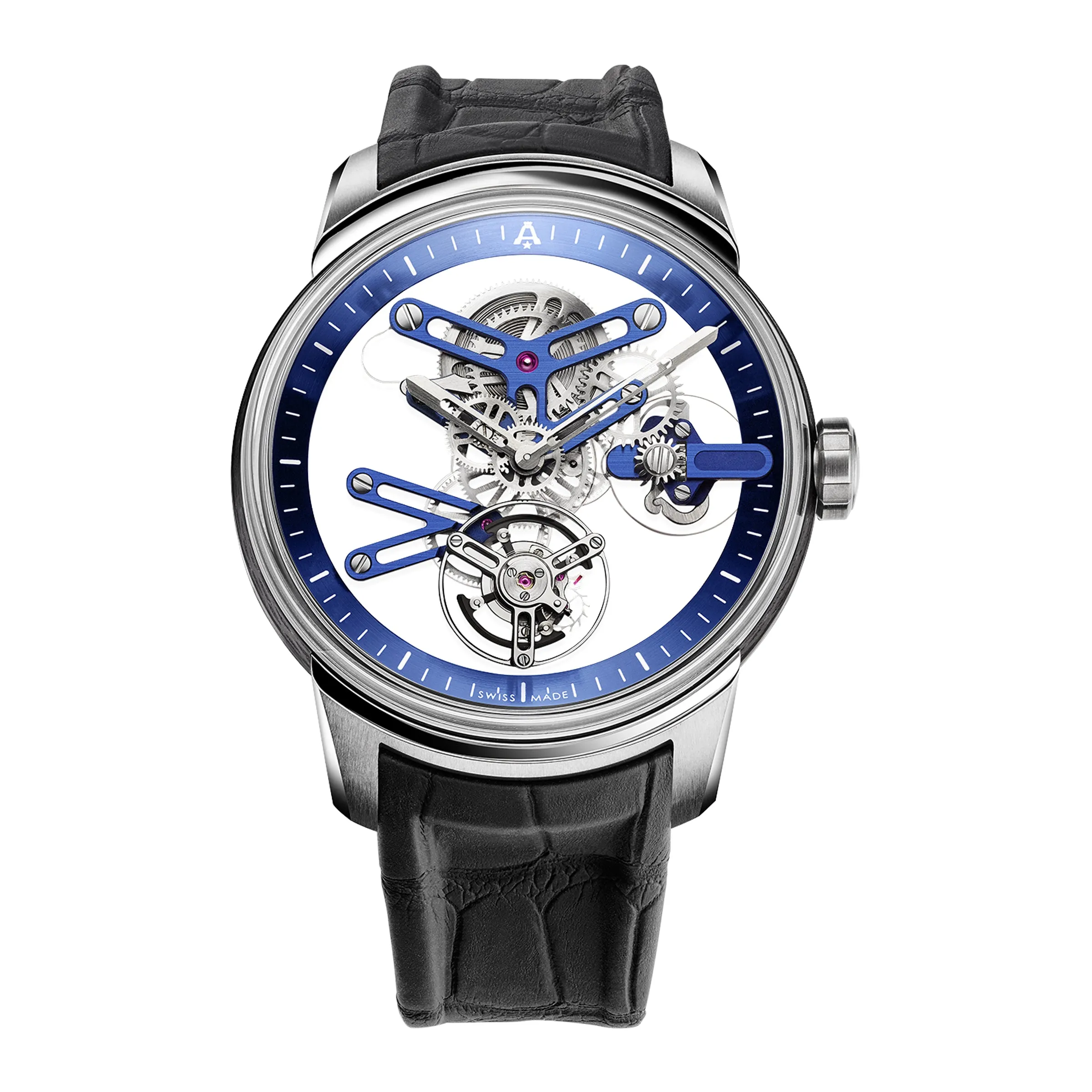 Angelus U20 Ultra Skeleton Tourbillon Titanium Watch