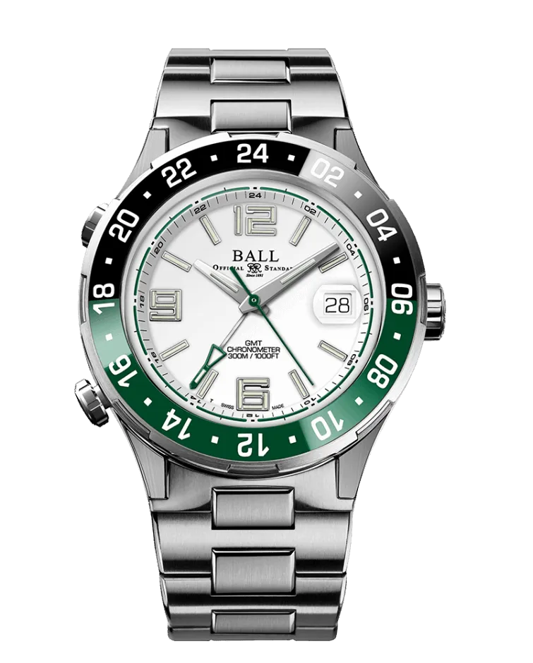 BALL Roadmaster Pilot GMT (40mm) DG3038B-S3C