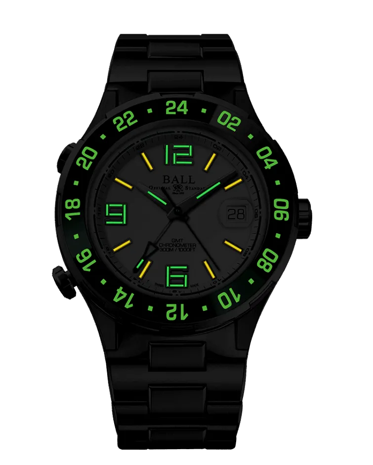 BALL Roadmaster Pilot GMT (40mm) DG3038B-S3C