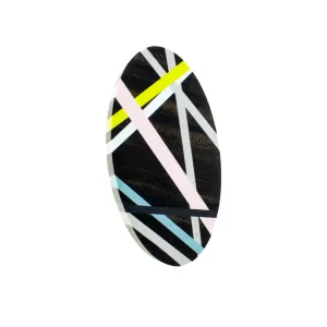 Ebony Wood Brooch