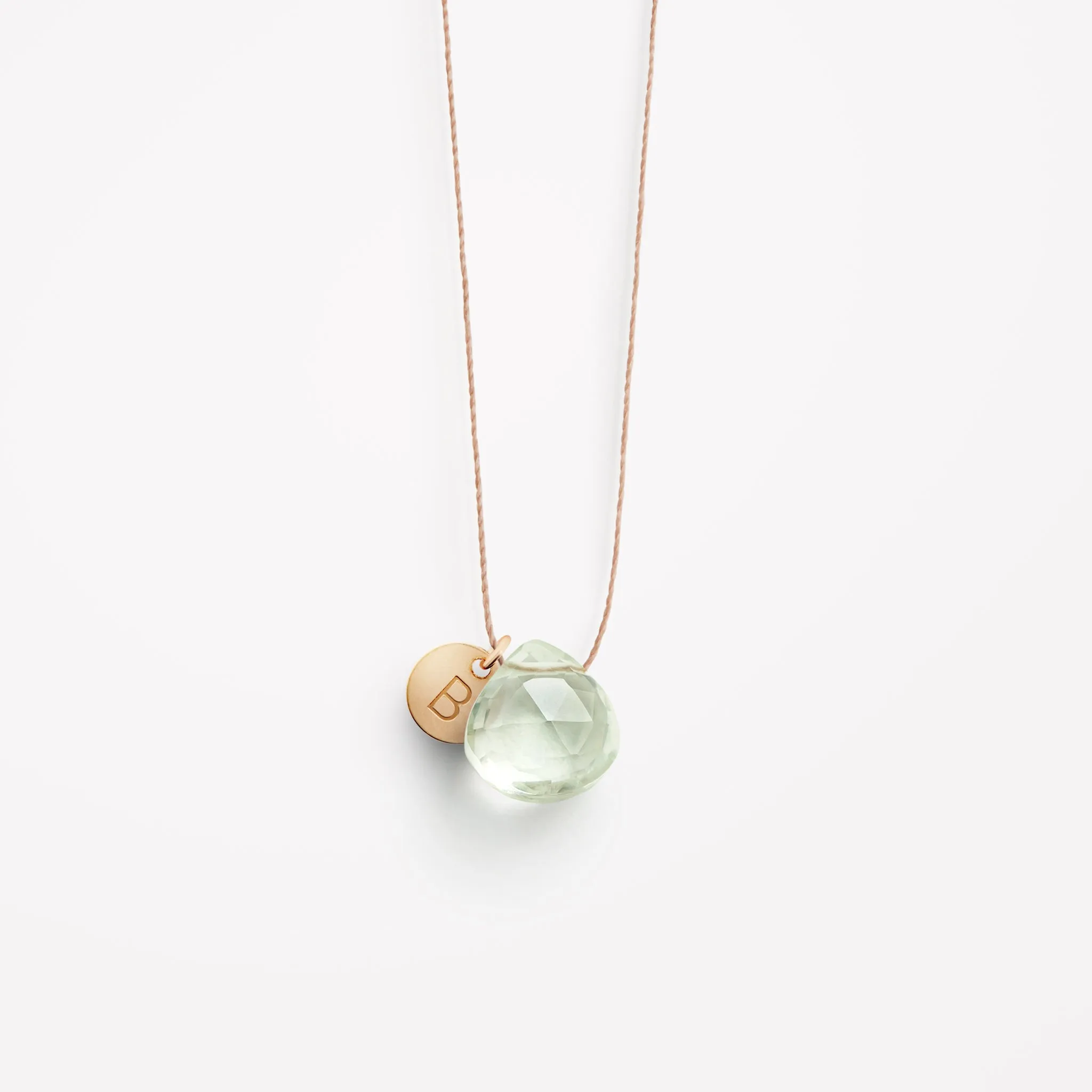 February Amethyst Birthstone Necklace