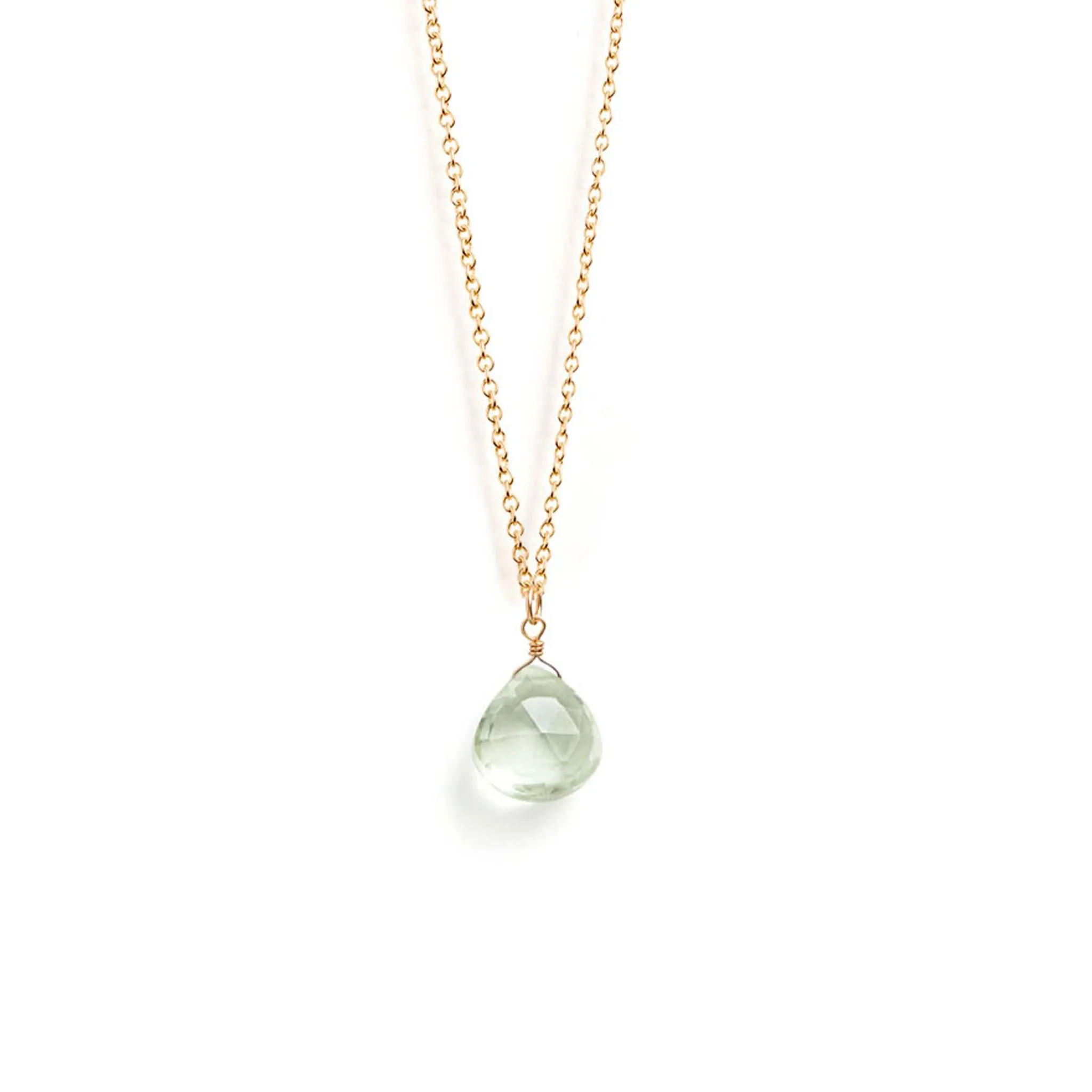 February Amethyst Birthstone Necklace