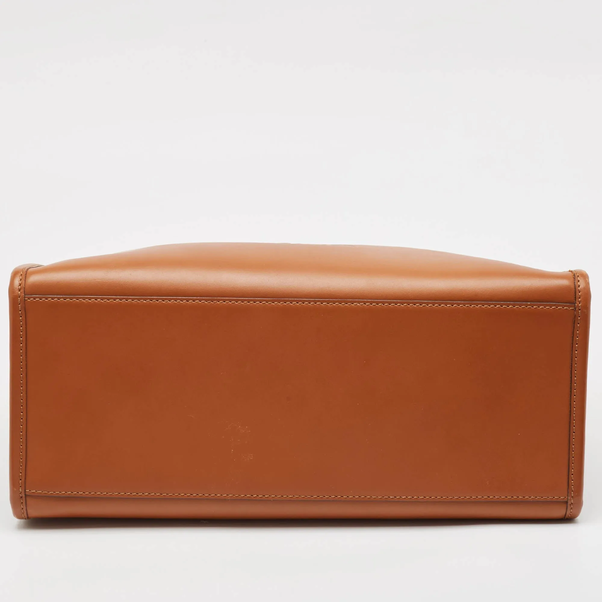 Fendi Brown Leather Medium Sunshine Tote