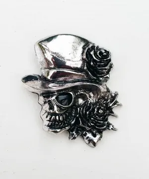 Heromin Skull Mask Brooch