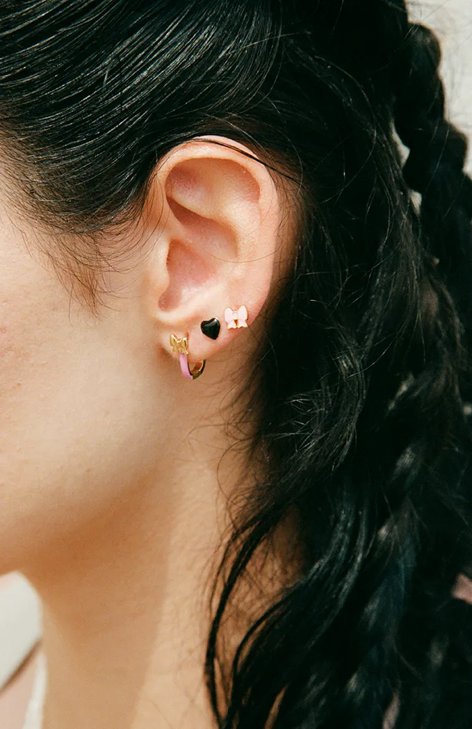 Minnie Bow Stud Earring
