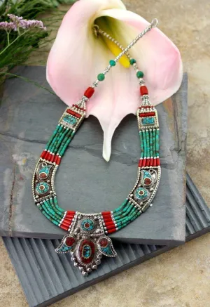 One of a Kind Necklace by Karma Dolma JN161