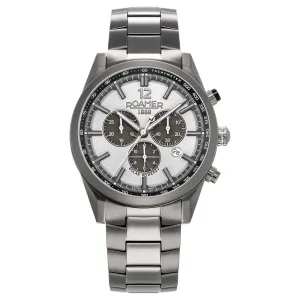 Roamer 973981 44 15 20 Helios Power Titanium Solar Wristwatch