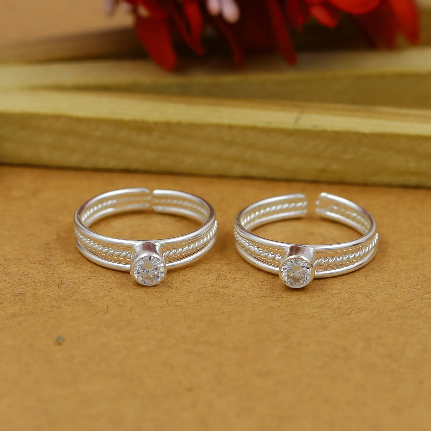 Silver Toe Ring 14698-50